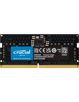 Crucial 32GB [1x32GB 5200MHz DDR5 CL42 SODIMM]