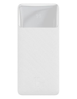 Baseus Bipow 30000mAh 2xUSB USB-C 15W biały