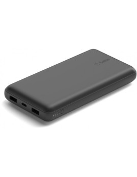 Belklin Power Bank 20k USB-A & C 15W black