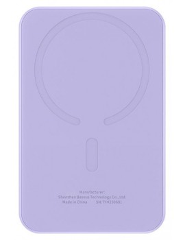 Baseus Magnetic Mini 5000mAh 20W (fioletowy)