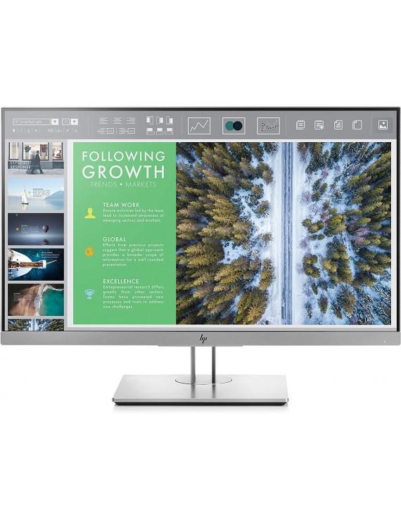 BEZRAMKOWY MONITOR 24″ HP E243 ELITEDISPLAY LED IPS HDMI FULL HD USB A KL