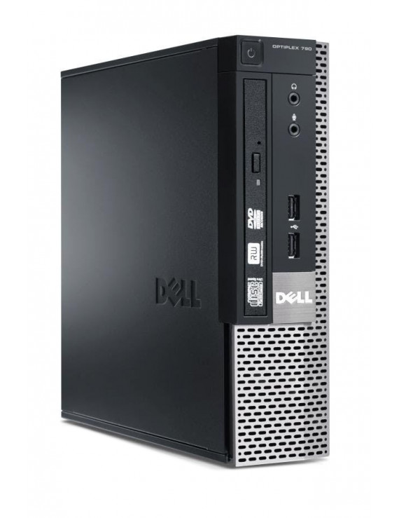 MINIATUROWY KOMPUTER DELL OPTIPLEX 780 USFF C2D E8400 4GB 180GB SSD