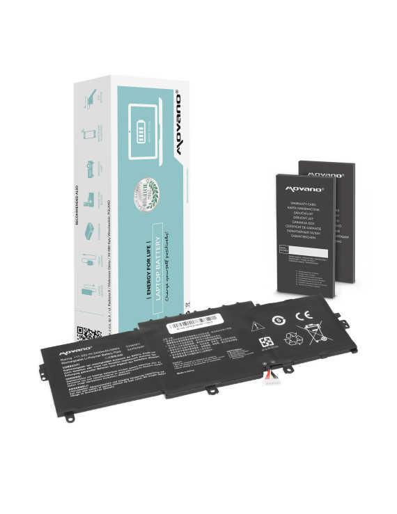 Bateria Movano do Asus Zenbook UX433FA, UX433FL, UX433FN