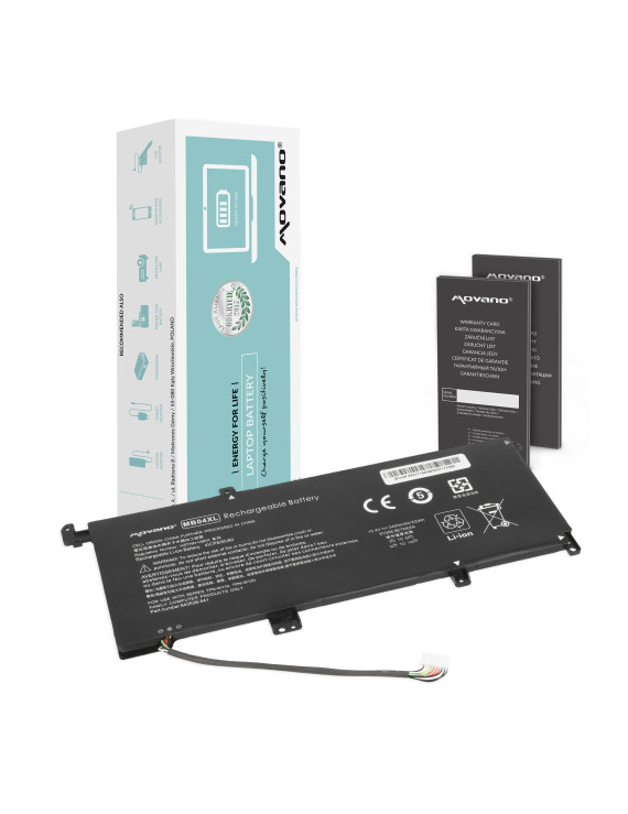 Bateria Movano do HP Envy 15-aq, 15t-aq, x360 15-ar