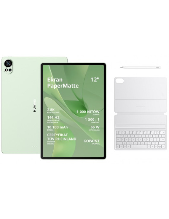 Huawei MatePad 12X 12/256GB PaperMatte WiFi zielony + klawiatura + rysik