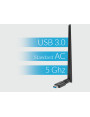 Lanberg bezprzewodowa karta sieciowa WiFi USB 3.0 AC1200 Dual band 1 wewn. +1 zewn. antena