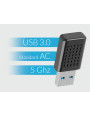 Lanberg bezprzewodowa karta sieciowa WiFi USB 3.0 AC1200 Dual band 2 wewnętrzne anteny