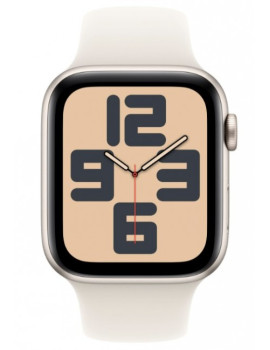 Apple Watch SE GPS 40mm Starlight Aluminium Case | Starlight Sport Band - S/M