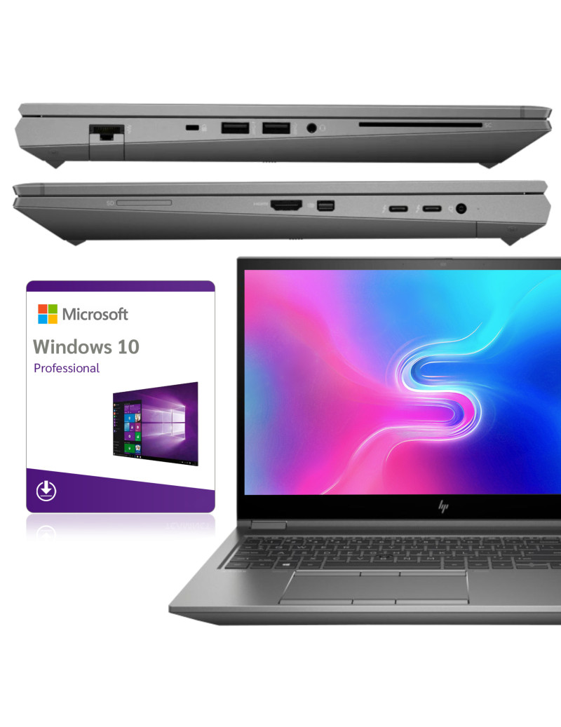 Hp Z Book fury 15G7/10世代エイチピーi7/メモリー32GB LAPTOP HP ZBOOK FURY 15 G7 I7-10850H 32GB 512GB SSD ULTRA HD