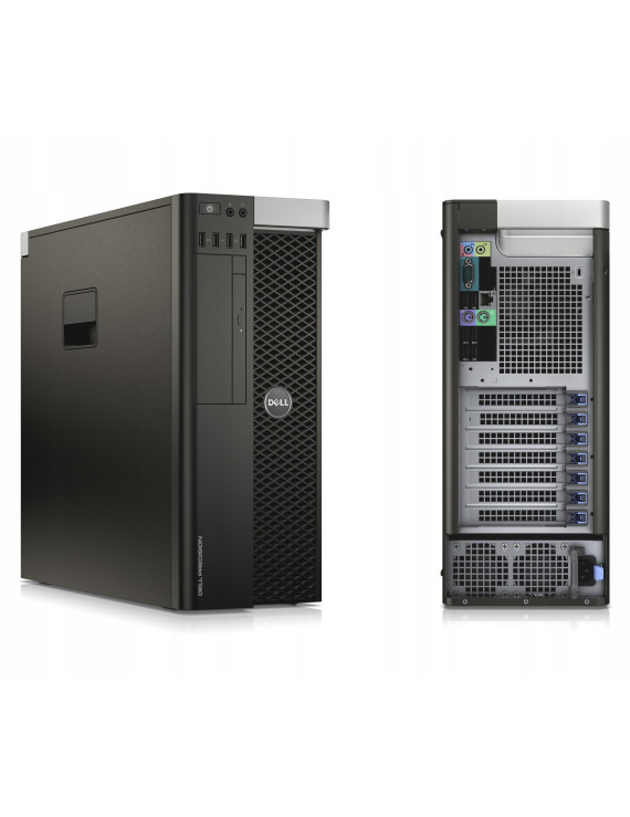 Stacja robocza Dell Precision 7810 Tower 2 x XEON E5-2683 V3 32GB NOWY SSD 480GB NVS 315 W10P KLASA A