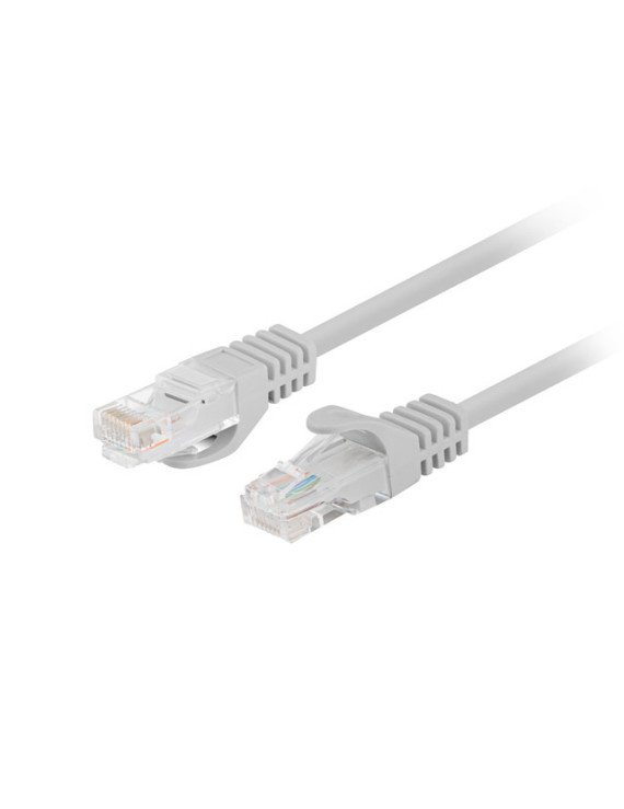 Kabel Lanberg krosowy patchcord U/UTP kat.5e 10m szary PCU5‑10CC‑1000‑S