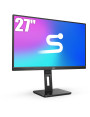BEZRAMKOWY MONITOR 27” AOC Q27P2Q LED IPS QHD 2560x1440 PIVOT DP USB HDMI