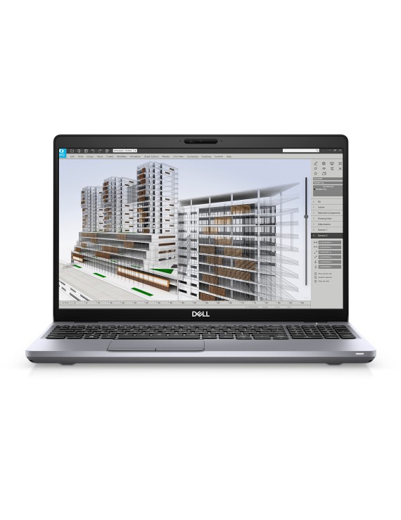 LAPTOP DELL PRECISION 3551 i7-10750H 16GB 512GB SSD NVMe QUADRO P620 FHD WINDOWS 11 HOME