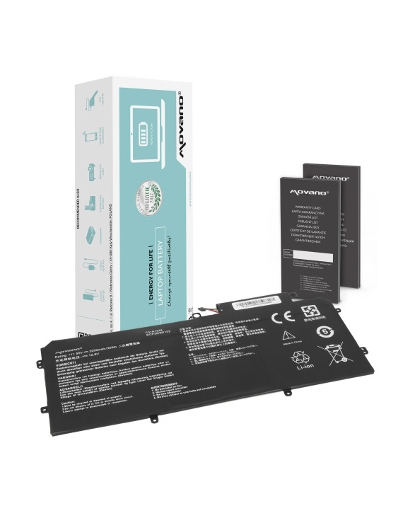 Bateria Movano do Asus ZenBook UX360C, UX360CA