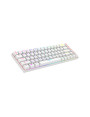 AQIRYS Klawiatura mechaniczna 65%/68 klawiszy Dual Mode: Wirelles&BT+Wired MIRA white