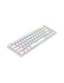 AQIRYS Klawiatura mechaniczna 65%/68 klawiszy Dual Mode: Wirelles&BT+Wired MIRA white