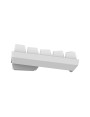 AQIRYS Klawiatura mechaniczna 65%/68 klawiszy Dual Mode: Wirelles&BT+Wired MIRA white