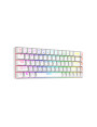 AQIRYS Klawiatura mechaniczna 65%/68 klawiszy Dual Mode: Wirelles&BT+Wired MIRA white