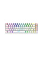AQIRYS Klawiatura mechaniczna 65%/68 klawiszy Dual Mode: Wirelles&BT+Wired MIRA white