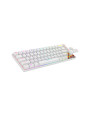 AQIRYS Klawiatura mechaniczna 65%/68 klawiszy Dual Mode: Wirelles&BT+Wired MIRA white