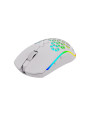 Myszka bezprzewodowa dla graczy AQIRYS POLARIS DUAL MODE Wireless+Wired Biała