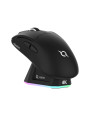Myszka bezprzewodowa dla graczy AQIRYS Dual Mode: Wirelles+Wired M60 Czarna