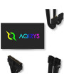 Zasilacz AQIRYS ATX / 80 Plus Bronze Certified PULSAR 650W Czarny
