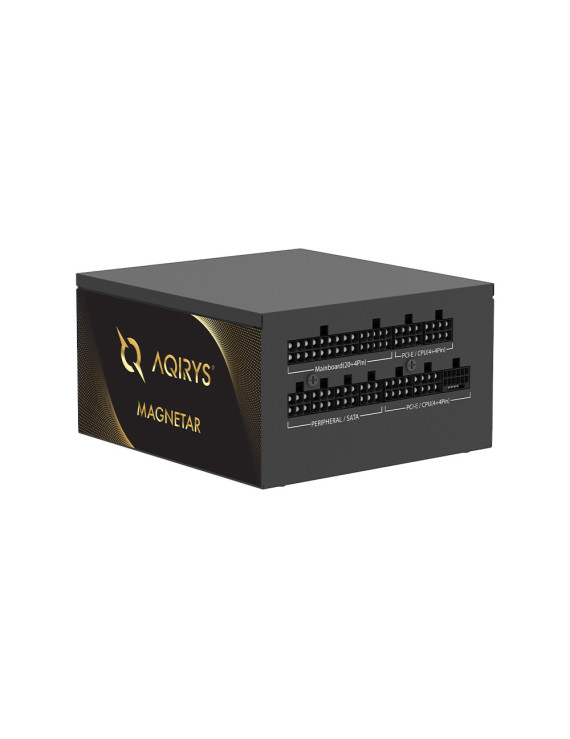 Zasilacz AQIRYS ATX / 80 Plus Gold Certified MAGNETAR 750W PCIe 5.0 Czarny