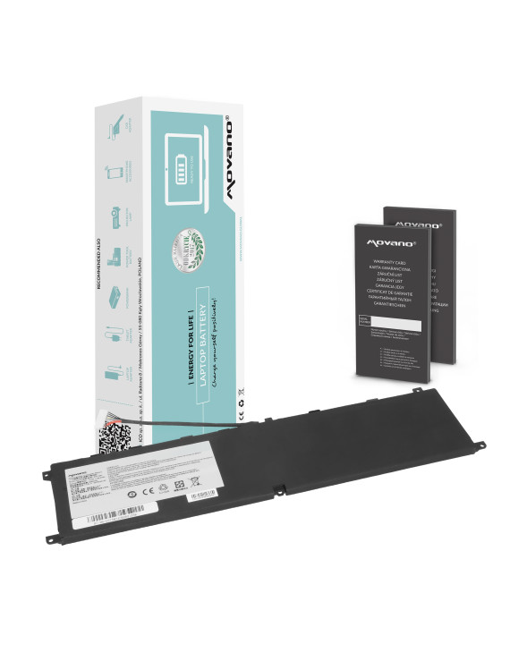 Bateria Movano do MSI GS65 GS75 Stealth, P65 P 75 Creator