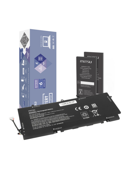 Bateria Mitsu do HP EliteBook Folio 1040 G3