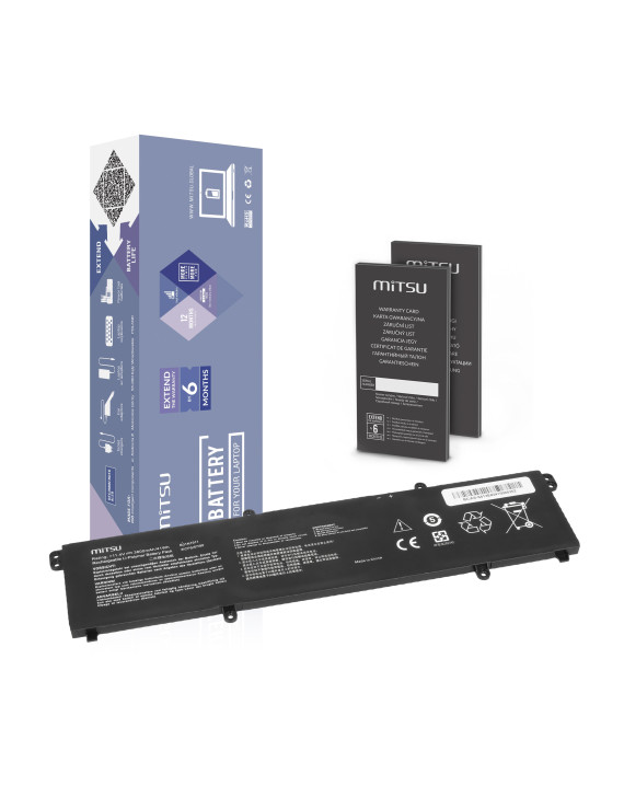 Bateria Mitsu do Asus VivoBook M1502I, M1702Q, Flip TM420U