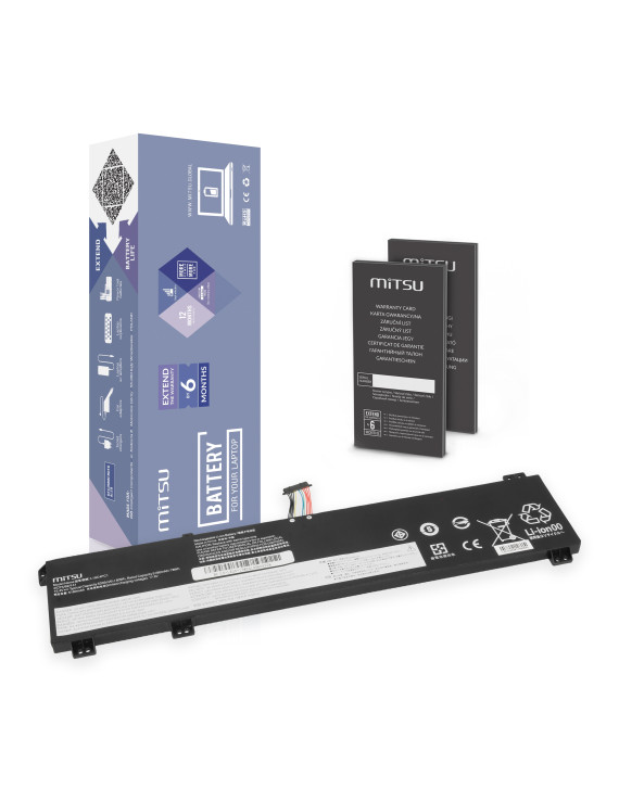Bateria Mitsu do Lenovo Legion 5 17ARH05H, 7 15IMH05
