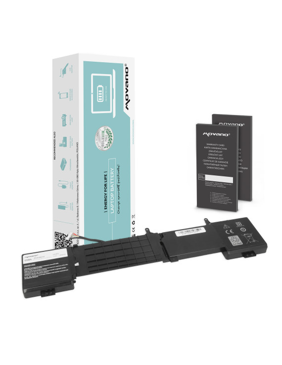 Bateria Movano do Dell Alienware 17 R2, 17 R3