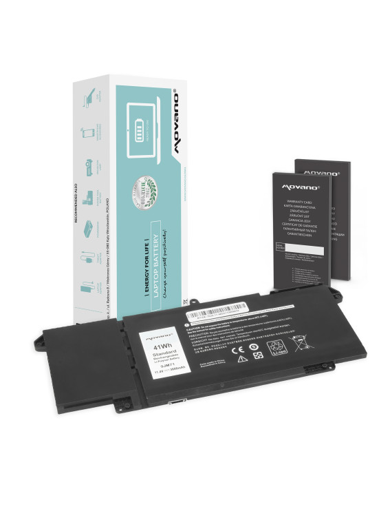 Bateria Movano do Dell Latitude 5320, 7320, 7520 - 11.4V