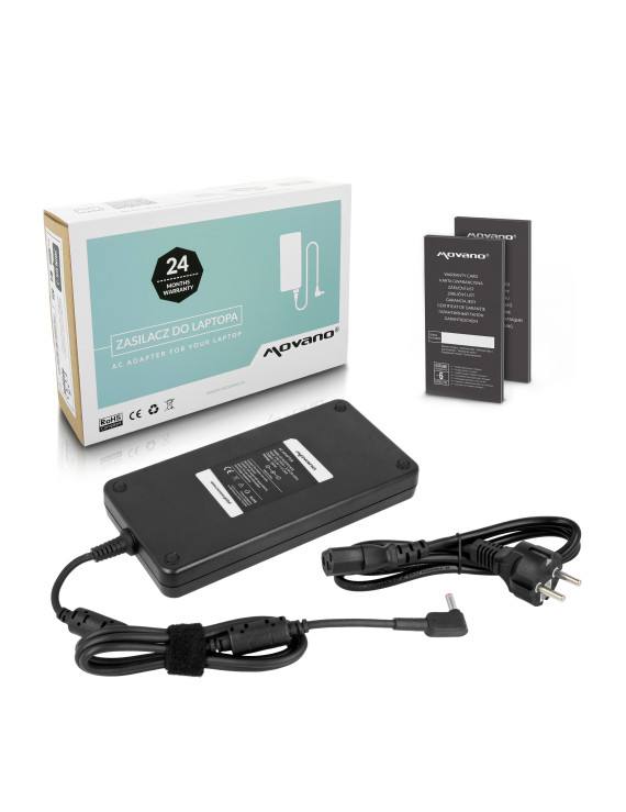 Zasilacz Movano 19.5v 14.36a (5.5x1.7) 280W do Acer