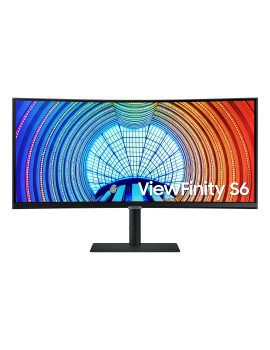 ZAKRZYWIONY BEZRAMKOWY MONITOR ULTRAWIDE 34" Samsung ViewFinity S6 S34A650UXU 21:9 3440x1440 UWQHD USB-C