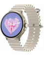 Smartwatch RUBICON RNCF15 Tytan/Light Latte