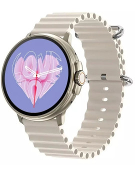 Smartwatch RUBICON RNCF15 Tytan/Light Latte