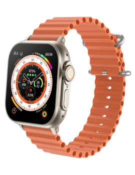 Smartwatch RUBICON RNCF17 Tytan/Black Czarny Android iOS Bluetooth