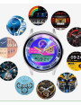 Smartwatch RUBICON RNCF11 Silver/Grey Szary Android iOS Bluetooth