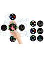 Smartwatch RUBICON RNBE66 Black Czarny Android iOS Bluetooth