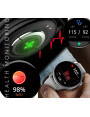 Smartwatch RUBICON RNCF10 Black Czarny Android iOS Bluetooth