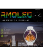 Smartwatch RUBICON RNCF14 Silver/White Srebrny Android iOS Bluetooth