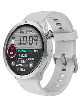 Smartwatch RUBICON RNCF14 Silver/White Srebrny Android iOS Bluetooth
