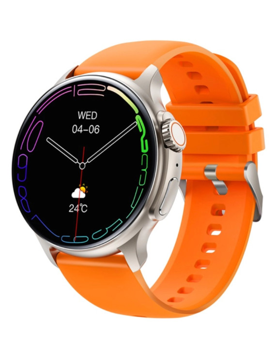 Smartwatch RUBICON RNCF12 Tytan/Orange Android iOS Bluetooth
