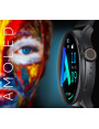 Smartwatch RUBICON RNCF12 Tytan/Orange Android iOS Bluetooth