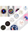 Smartwatch Rubicon RNCE92 PRO White/2 x Pasek Android iOS Bluetooth