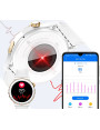 Smartwatch Rubicon RNCE92 PRO White/2 x Pasek Android iOS Bluetooth