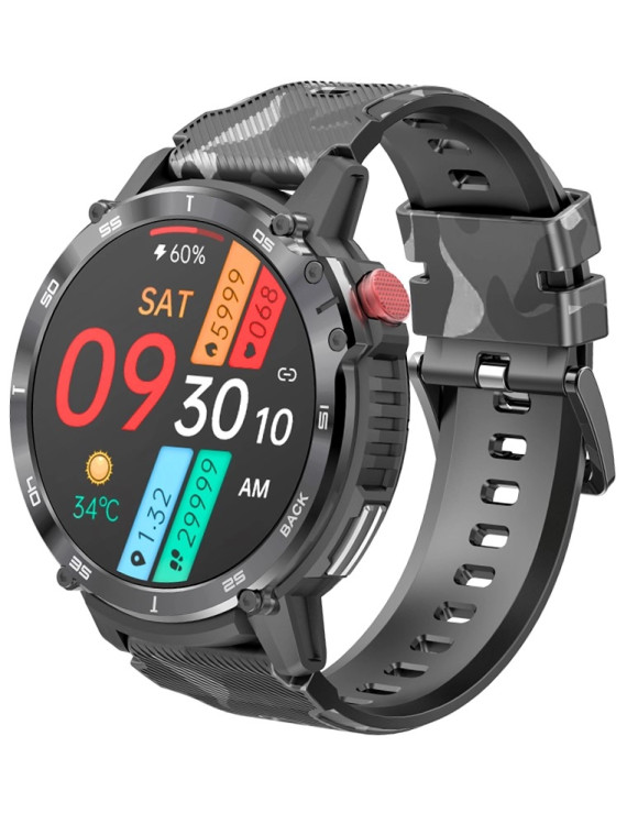 Smartwatch RUBICON RNCF08 Black/Moro Android iOS Bluetooth