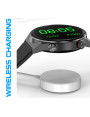 Smartwatch Rubicon RNCE99 Black Metal Czarny + Silicon